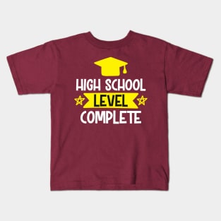 High School Level Complete Kids T-Shirt